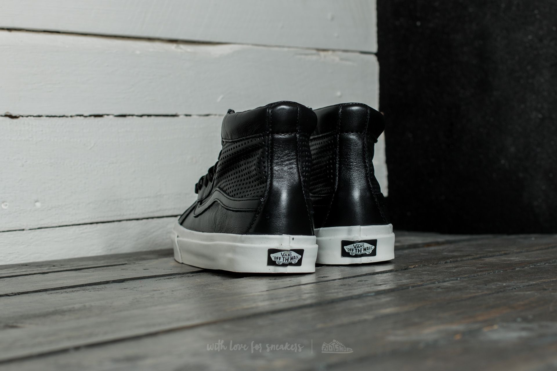 Zapatillas Hombre Vans Sk8-Hi Slim Cutout (Square Perf) Black