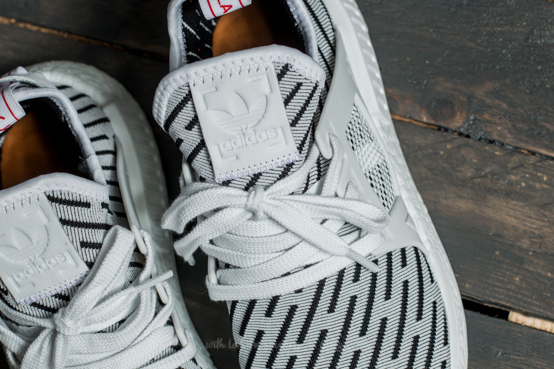 Pánské tenisky a boty adidas NMD_XR1 Primeknit Ftw White/ Running Ftw White/ Core Red
