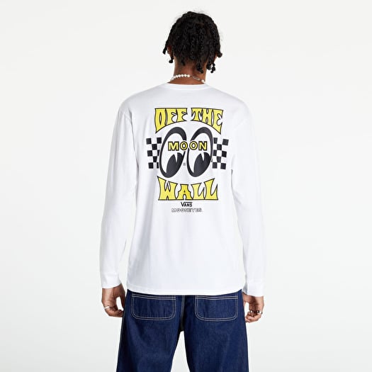 T shirts Vans Mooneyes Long Sleeve Tee White Footshop