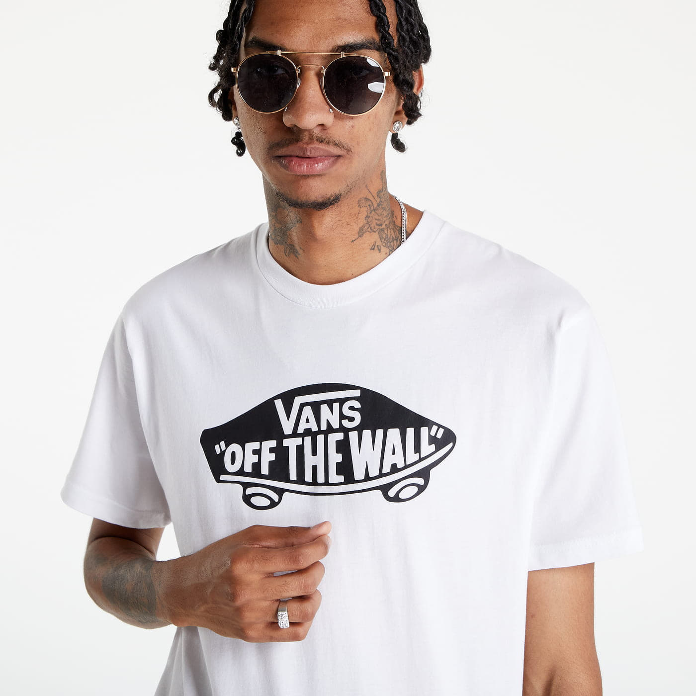 T-särgid Vans OTW Classic Front SS Tee White