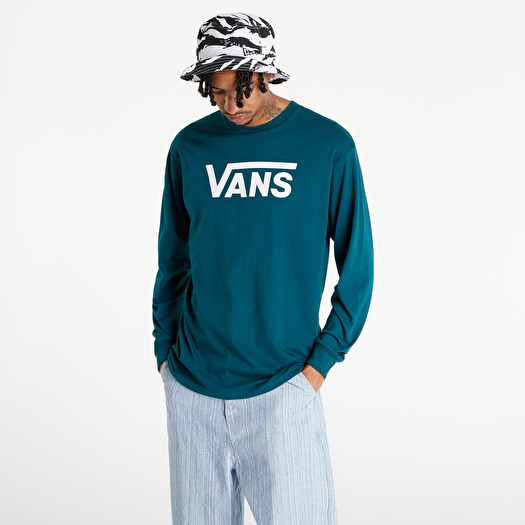 Tri ka Vans Classic LS Tee Green Footshop