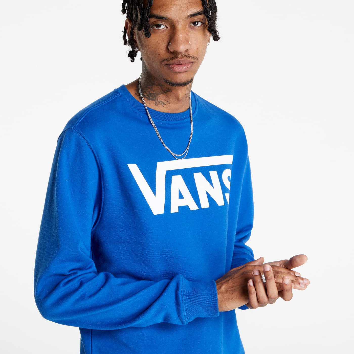 Kapucnis pulóverek és pulcsik Vans Classic Crewneck II Sweatshirt Blue