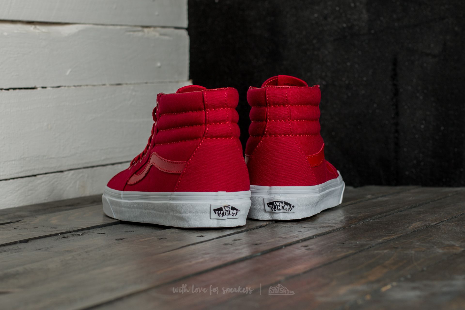 Vans sk8 hi top mono canvas