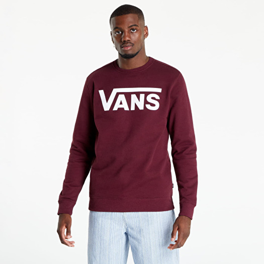 Hoodies and sweatshirts Vans Classic Crew II Bordeaux Footshop