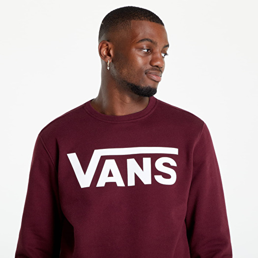 Hoodies and sweatshirts Vans Classic Crew II Bordeaux Footshop
