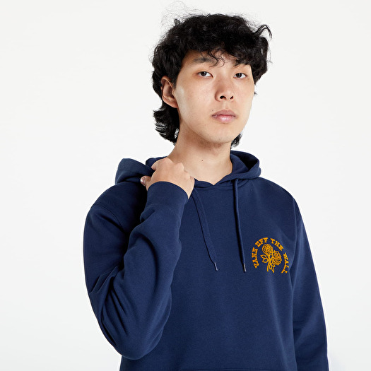 Vans hoodie sales with roses