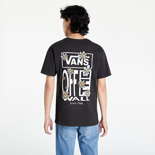 T-shirts Vans Trippy Grin Floral SS T-Shirt Black Footshop