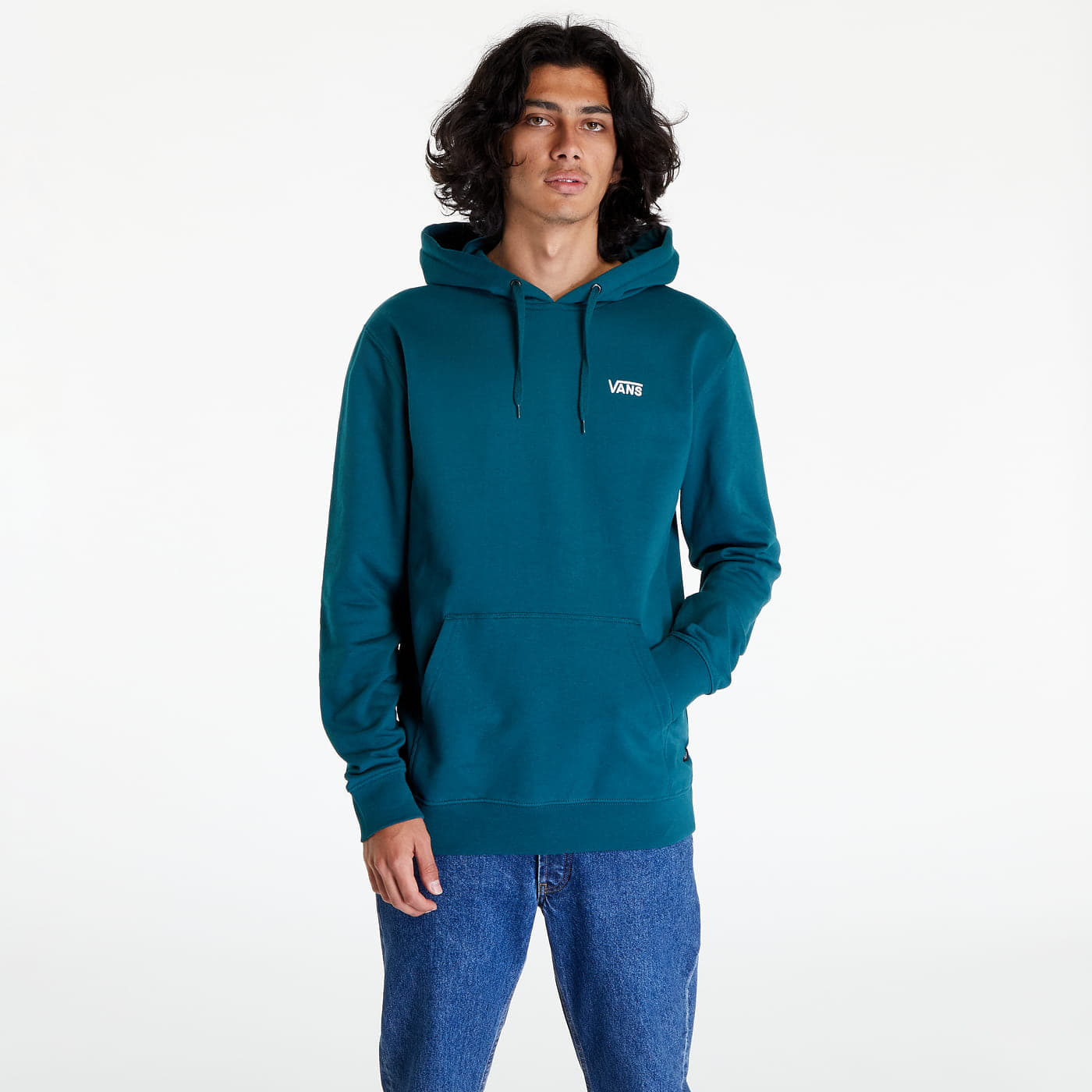 Kapucnis pulóverek és pulcsik Vans Core Basic Pullover Hoodie Bottle Green