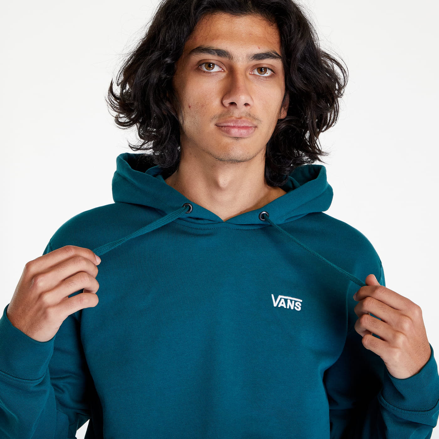 Kapucnis pulóverek és pulcsik Vans Core Basic Pullover Hoodie Bottle Green