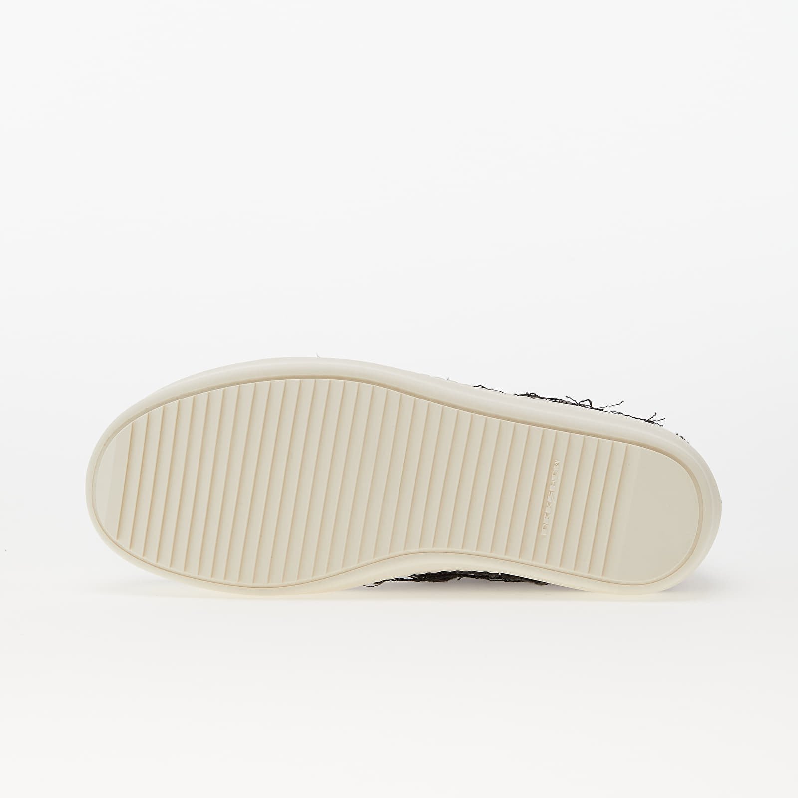 Meeste kingad Rick Owens Denim Shoes - Slashed Low Sneaks Dark Dust/ Milk/ Milk