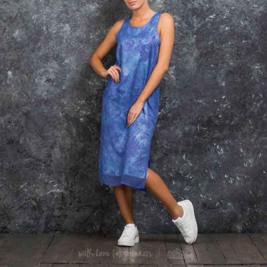 strapless hippie dress Boho Blues Strapless Maxi Dress