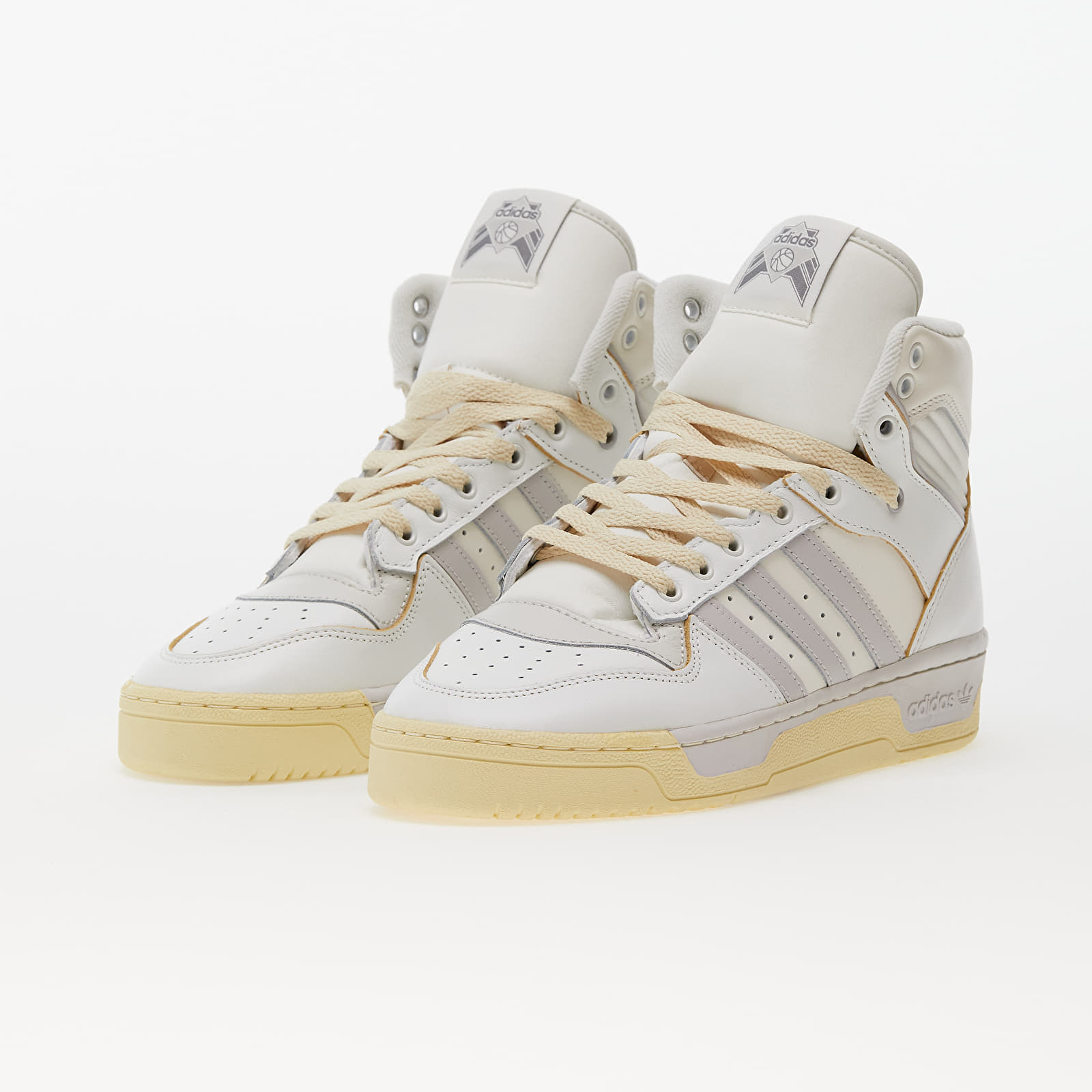 Men s shoes adidas Rivalry Hi Core White Grey Two Off White Footshop