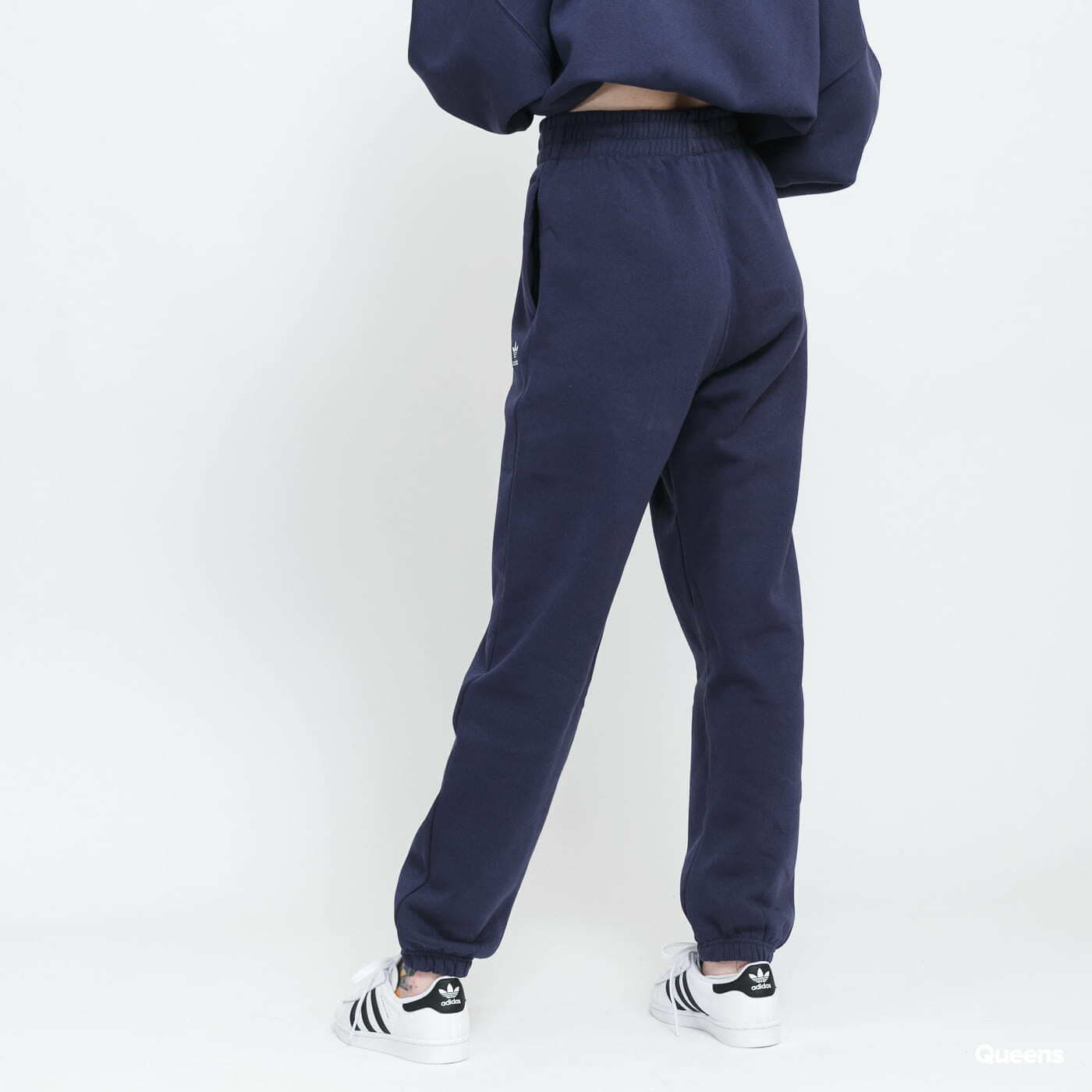 Adidas store navy joggers