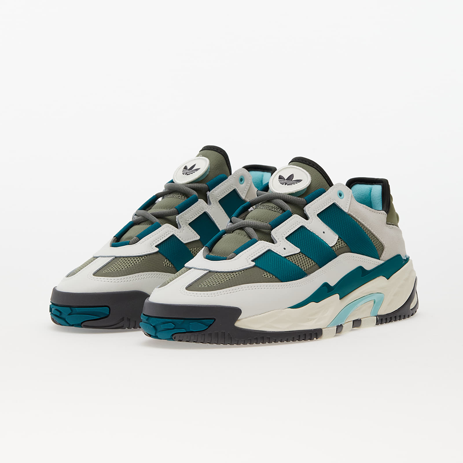 Scarpe uomo adidas Niteball White Tint/ LEGTEA/ LEGGRN