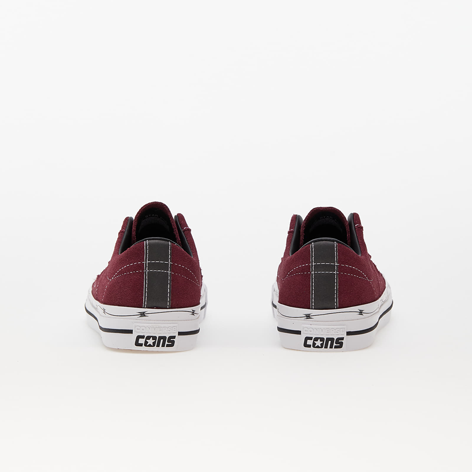 Încălțăminte și sneakerși pentru bărbați Converse Cons One Star Pro Razor Wire Deep Bordeaux/ Black/ White