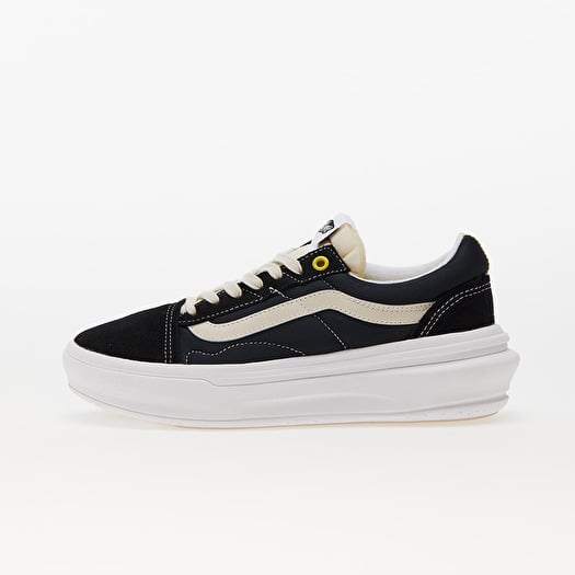 Vans old skool platform black & white womens shoes top