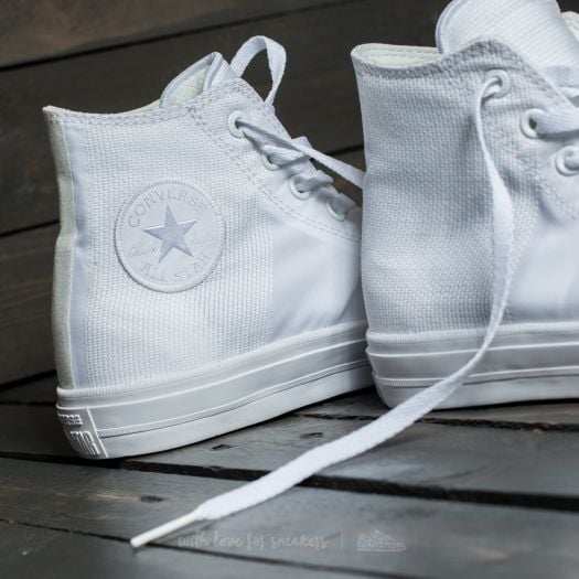 Men s shoes Converse Chuck Taylor AS II Hi White White White Footshop