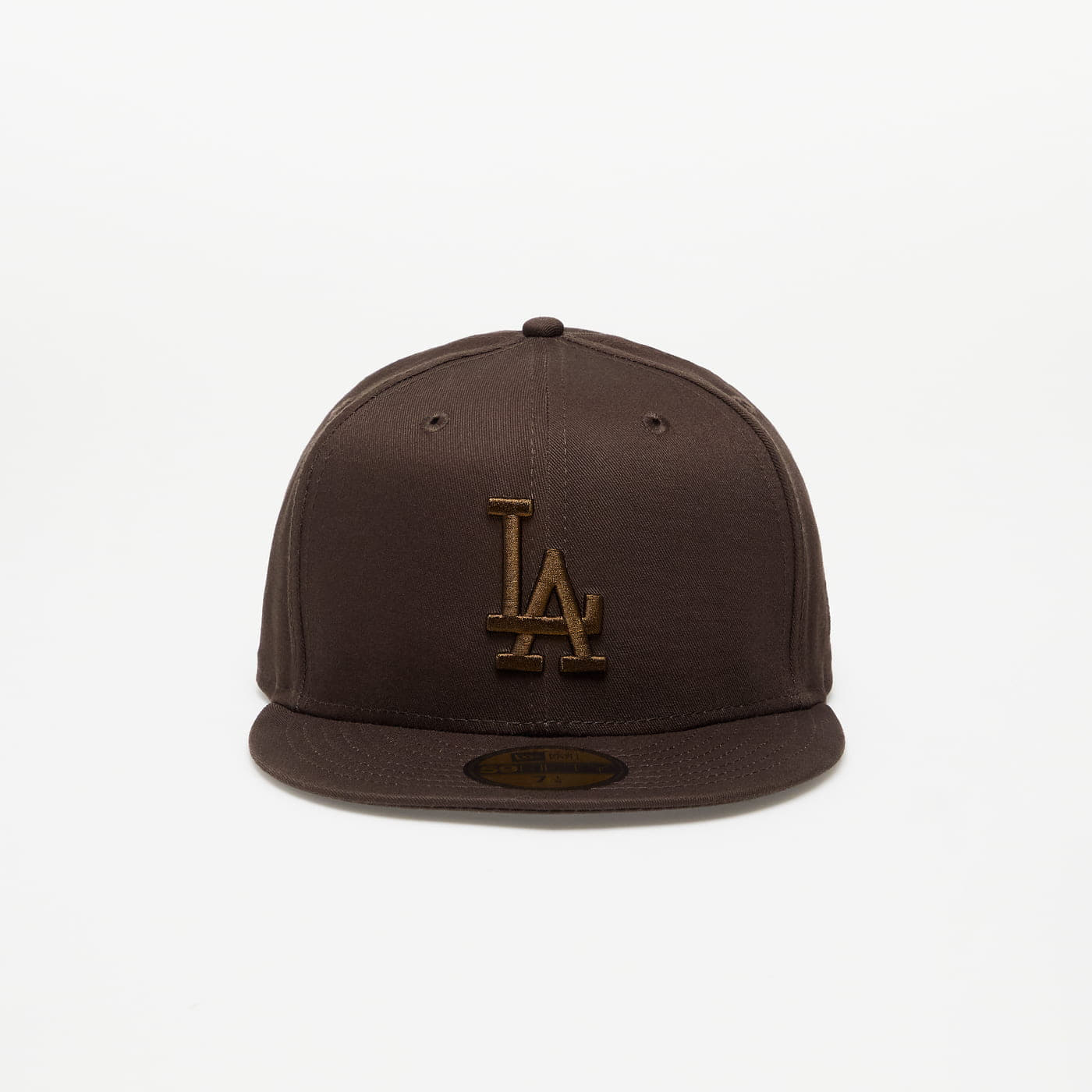 Caps New Era Los Angeles Dodgers League Essential 59FIFTY Fitted Cap Dark Brown