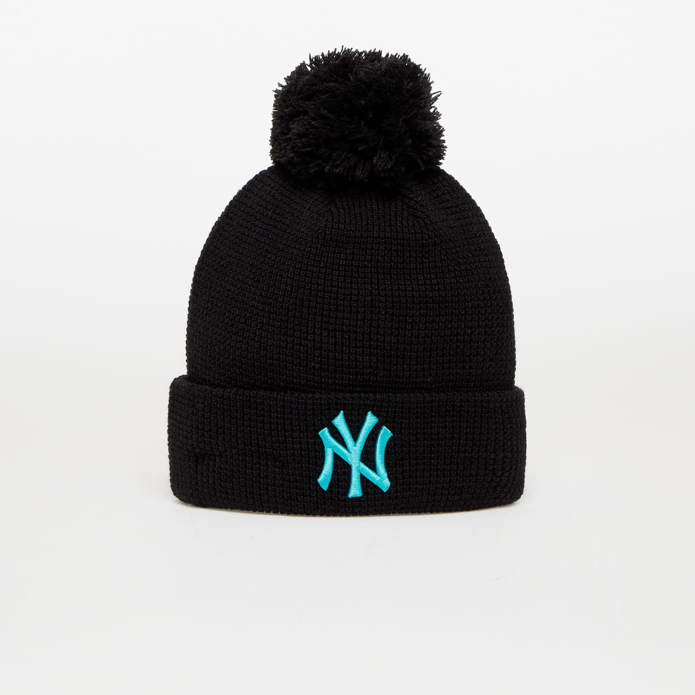 Hats New Era New York Yankees Pop Bobble Beanie Hat Black
