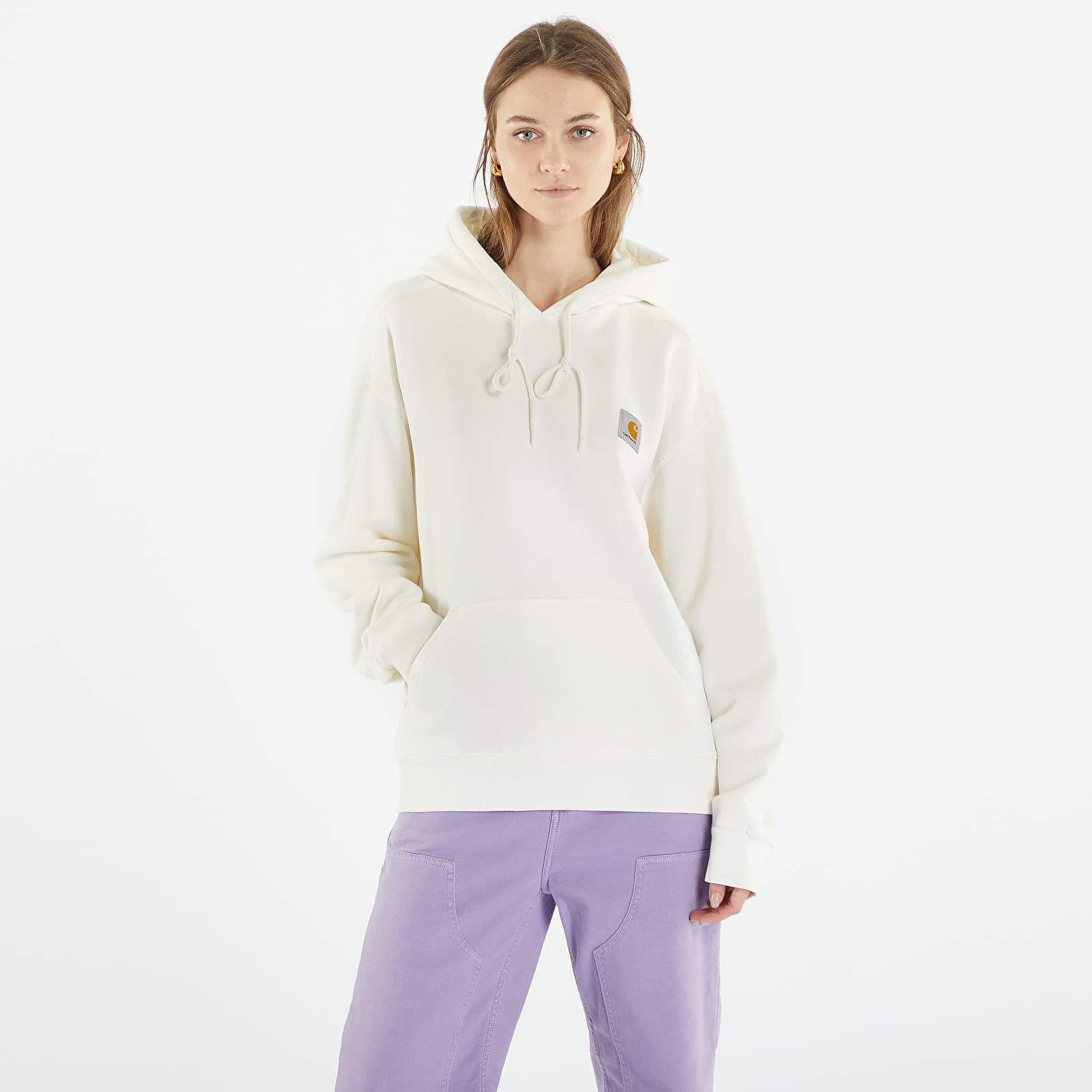 Kapucnis pulóverek és pulcsik Carhartt WIP Hooded Nelson Sweatshirt UNISEX Wax Garment Dyed