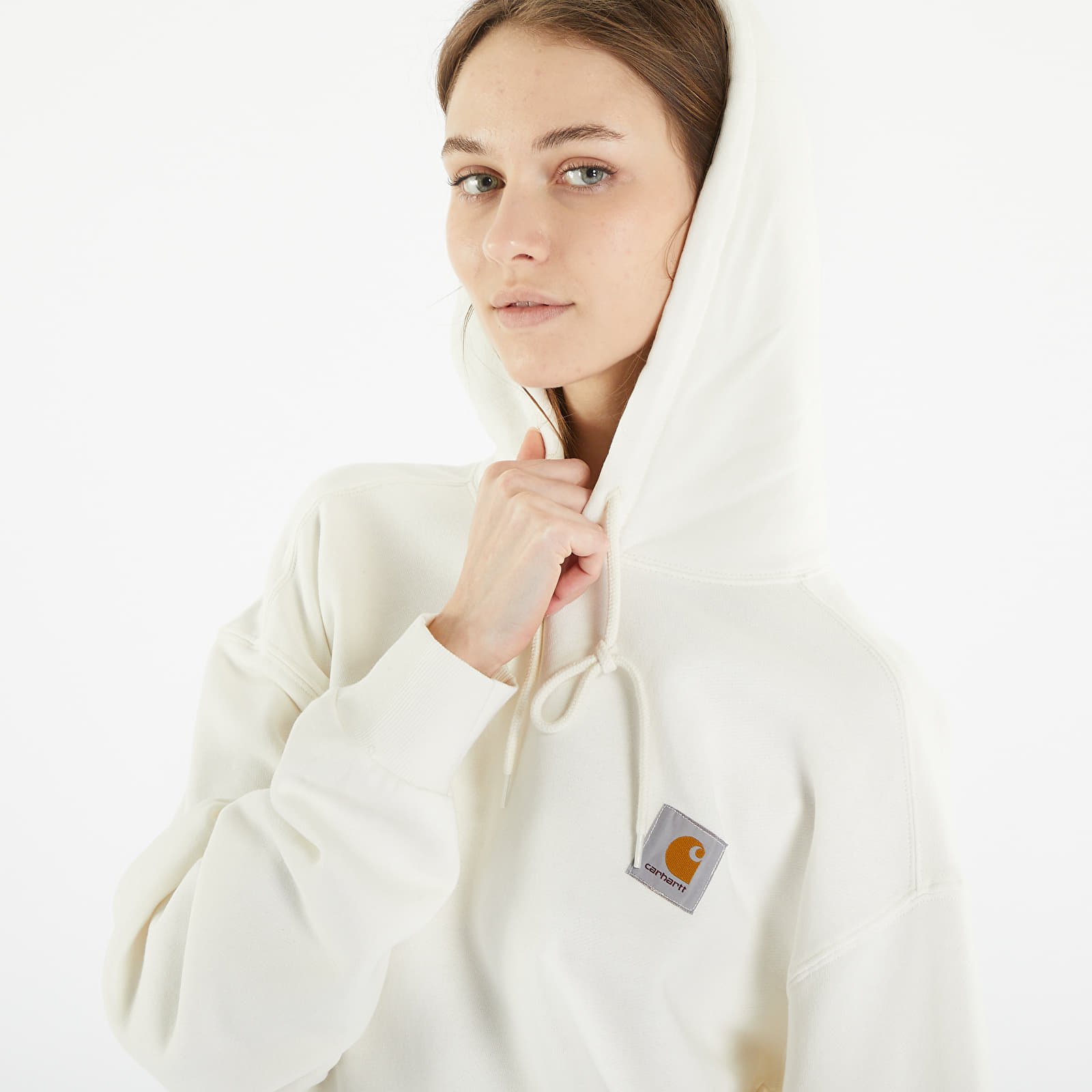 Kapucnis pulóverek és pulcsik Carhartt WIP Hooded Nelson Sweatshirt UNISEX Wax Garment Dyed