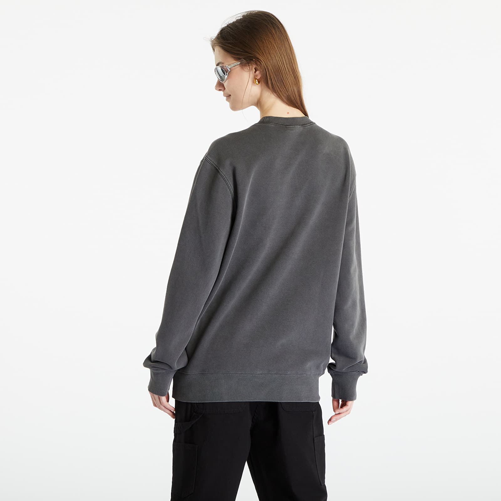 Hoodies and sweatshirts  Carhartt WIP Duster Sweatshirt UNISEX Black Garment Dyed