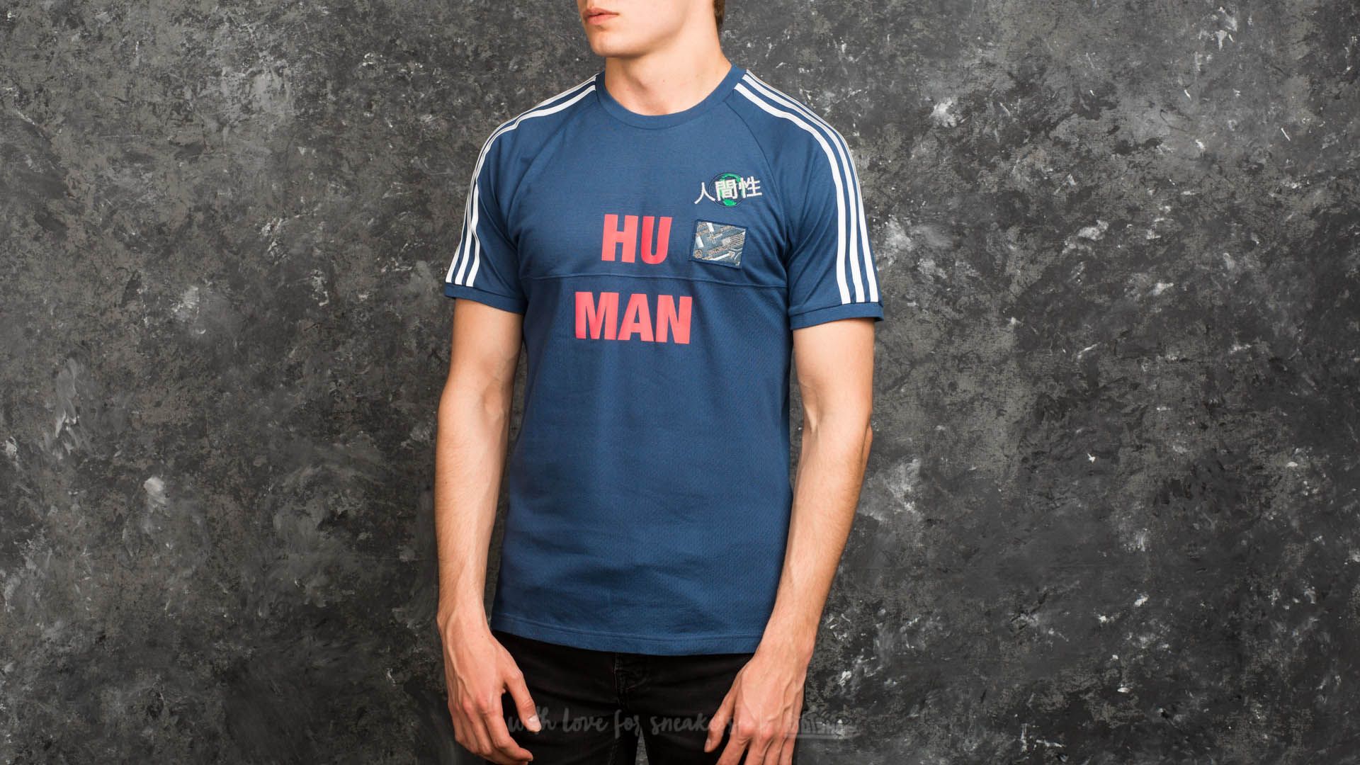 Adidas human race tee cheap