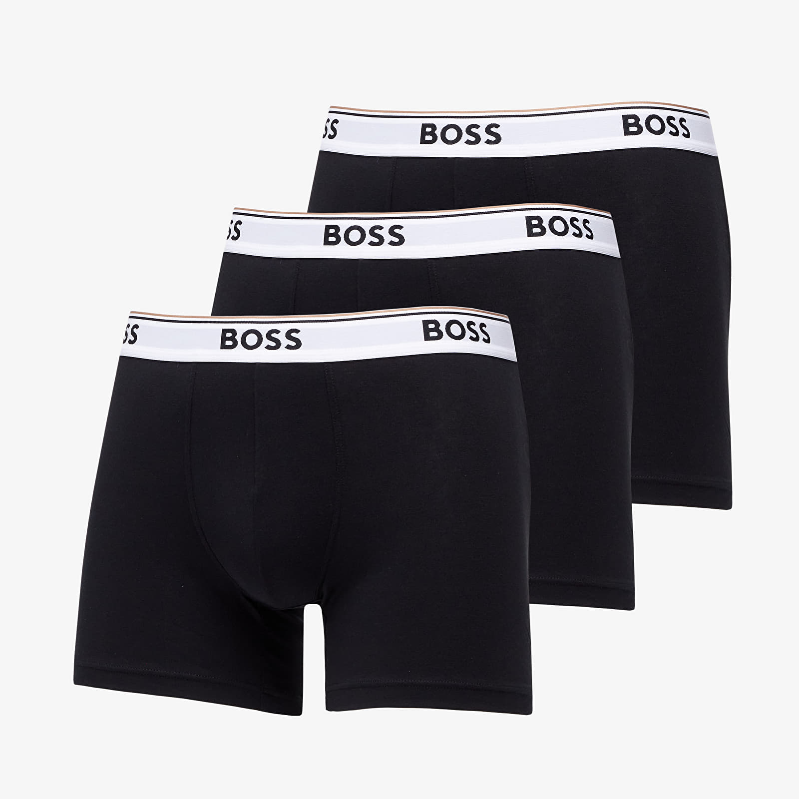 Boxeralsó Hugo Boss Boxers 3 Pack Power Black/ White