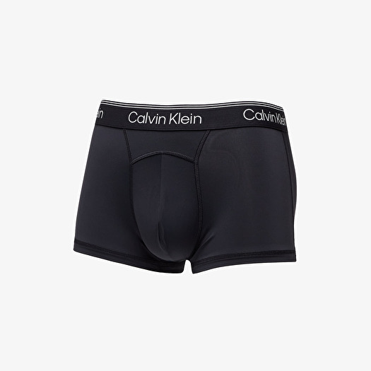 Boxershorts Calvin Klein Athletic Microfiber Low Rise Trunk 2 Pack Black Footshop