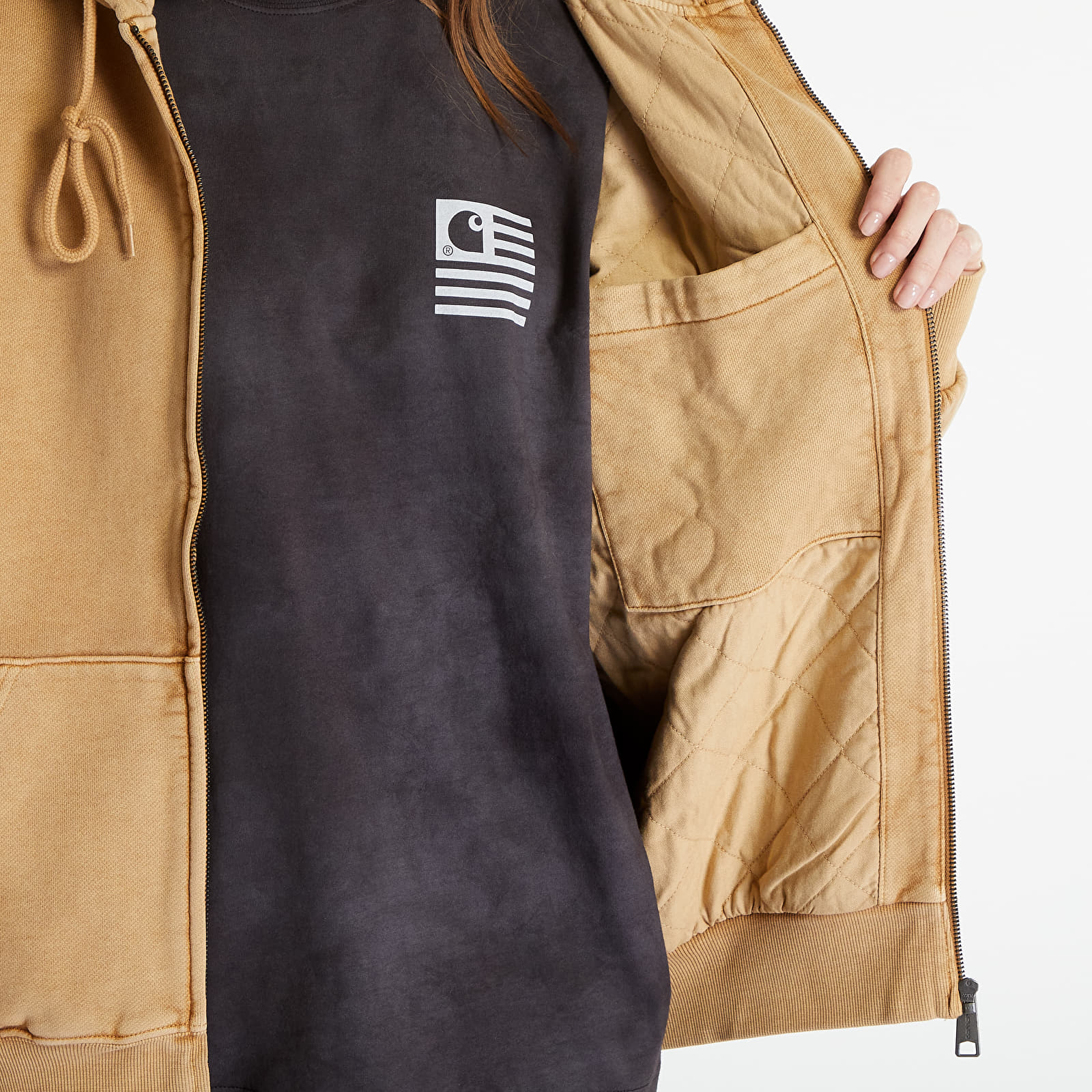 Jackets Carhartt WIP Hooded Vista Jacket Dusty H Brown