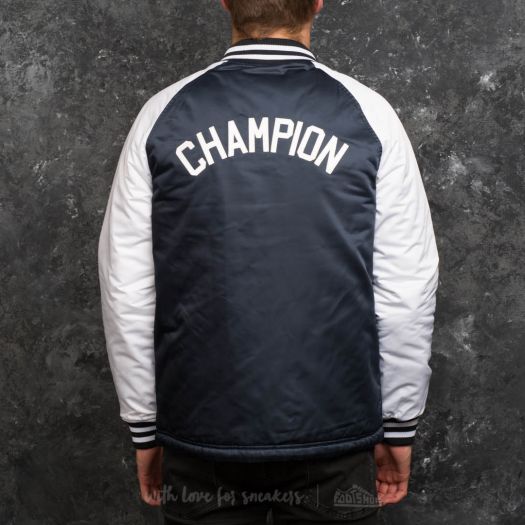 White champion bomber jacket cheap