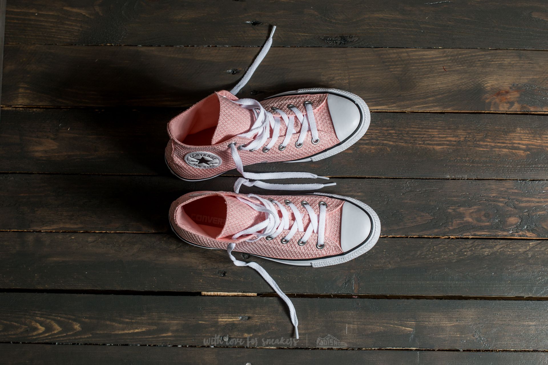 Women s shoes Converse Chuck Taylor All Star Hi White Vapor Pink