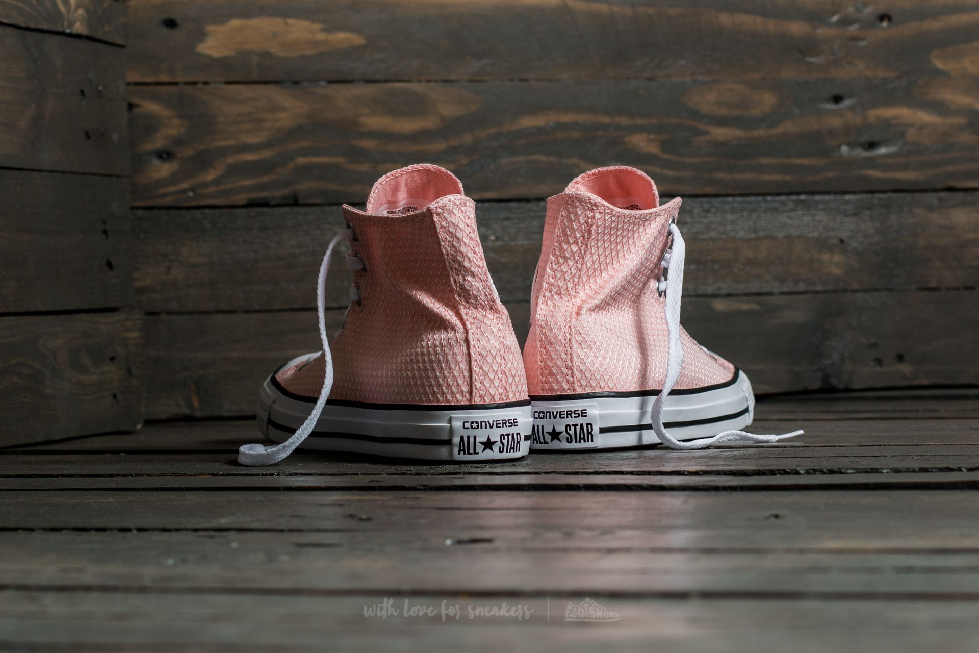 Women's shoes Converse Chuck Taylor All Star Hi White/ Vapor Pink/ White