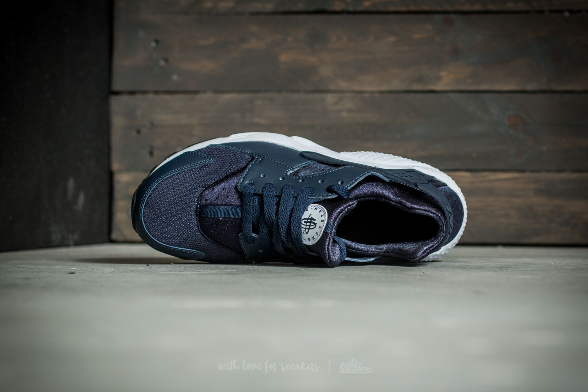 Sieviešu apavi Nike Huarache Run (GS) Obsidian/ Obsidian-Black-White