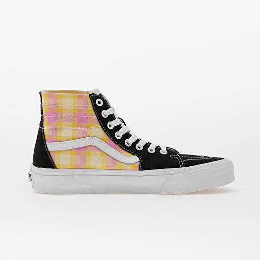Men's shoes Vans SK8-Hi Tapered Pastel Picnic Pink Plaid Footshop