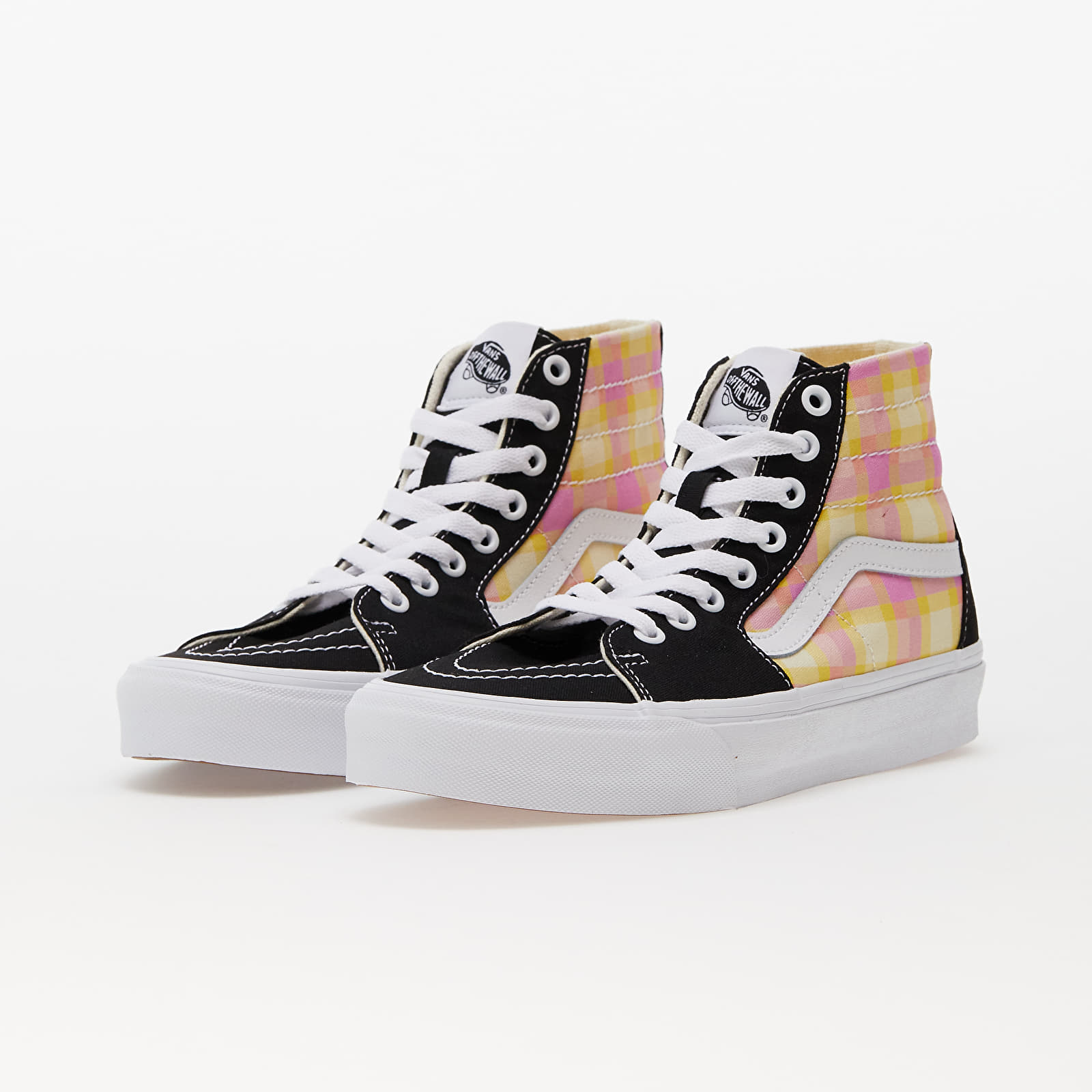 Férfi cipők Vans SK8-Hi Tapered Pastel Picnic Pink Plaid