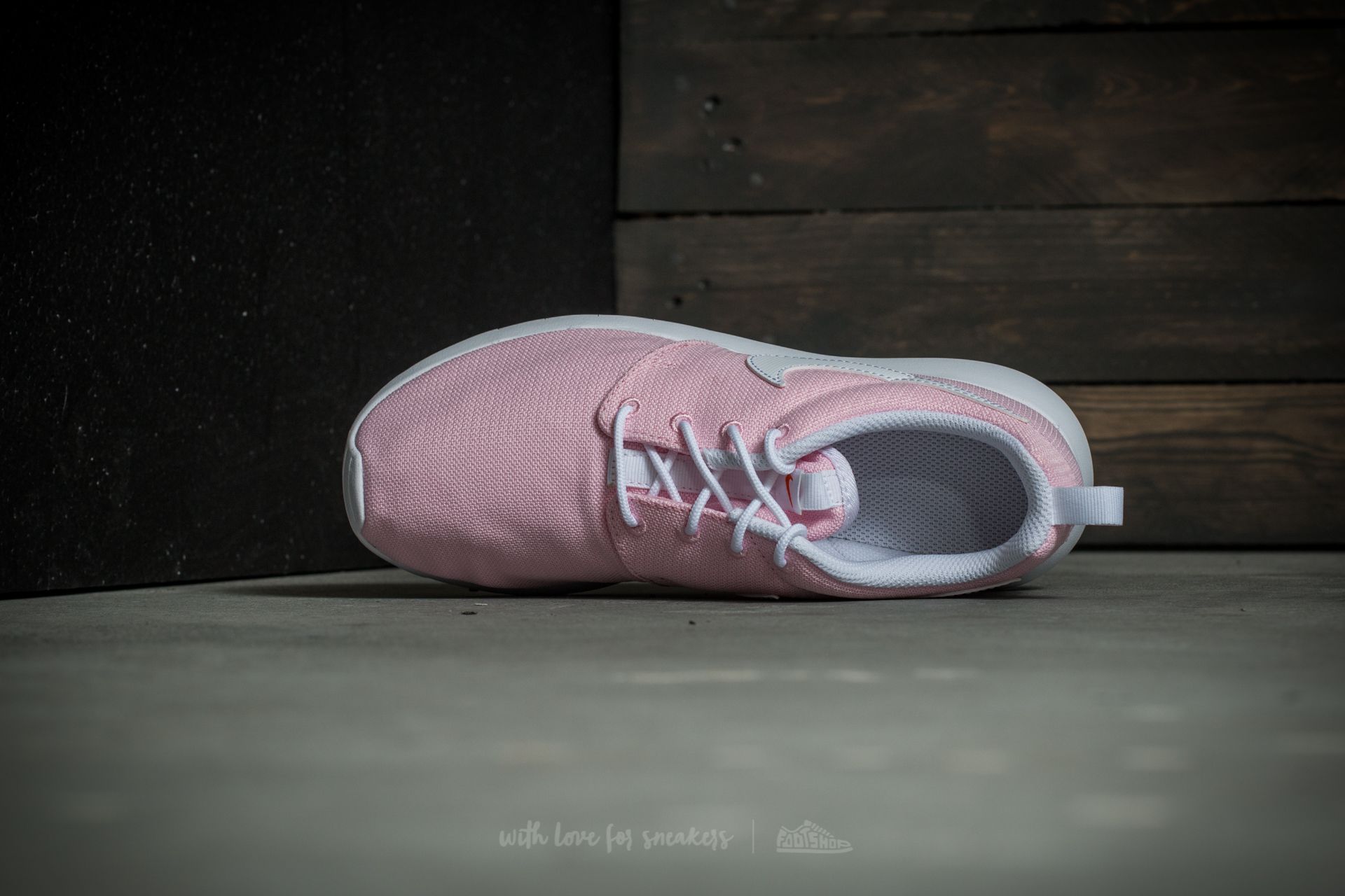 Women s shoes Nike Roshe One GS Prism Pink White Safety Orange Footshop