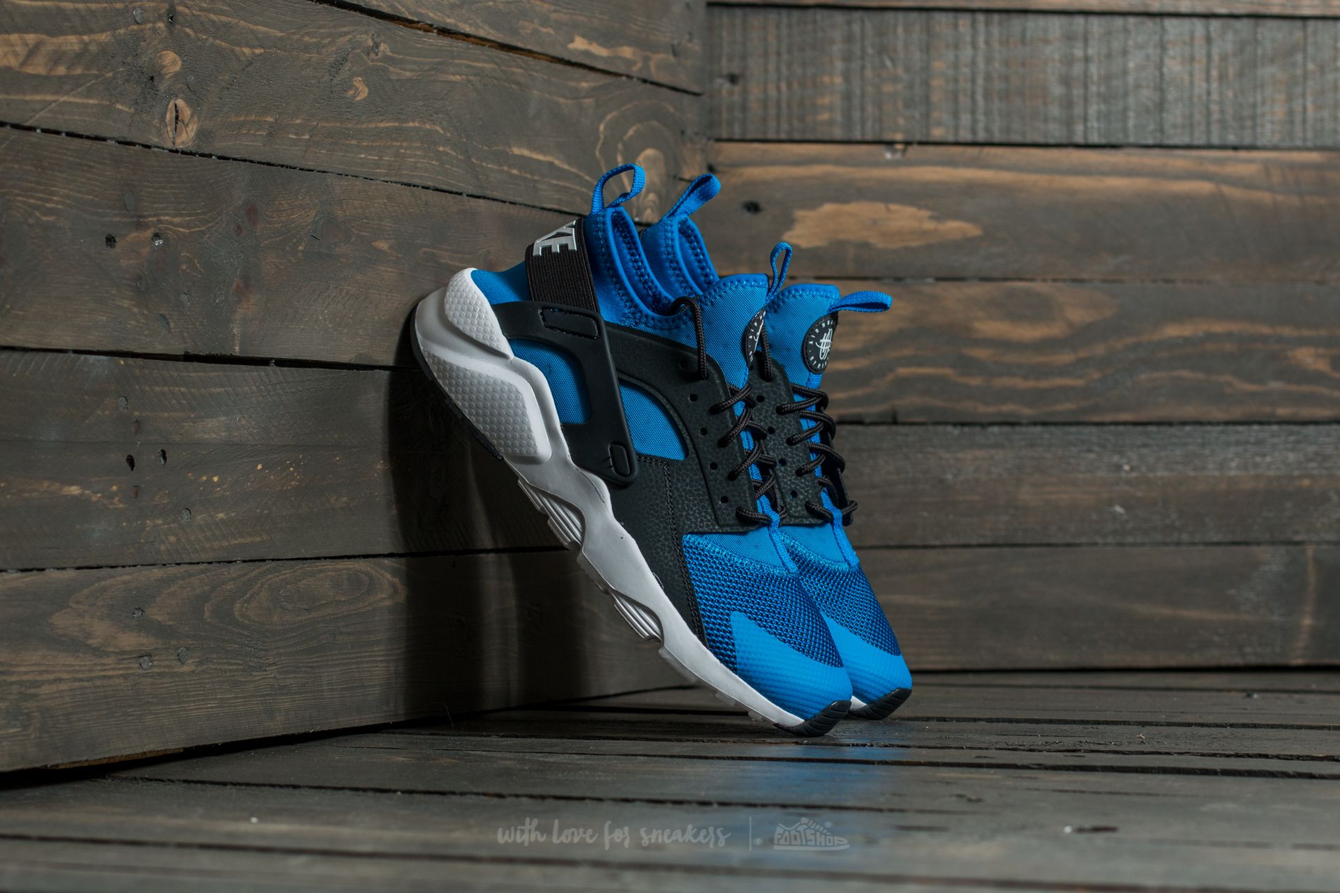 Damen Sneaker und Schuhe Nike Air Huarache Run Ultra (GS) Photo Blue/ Anthracite-White