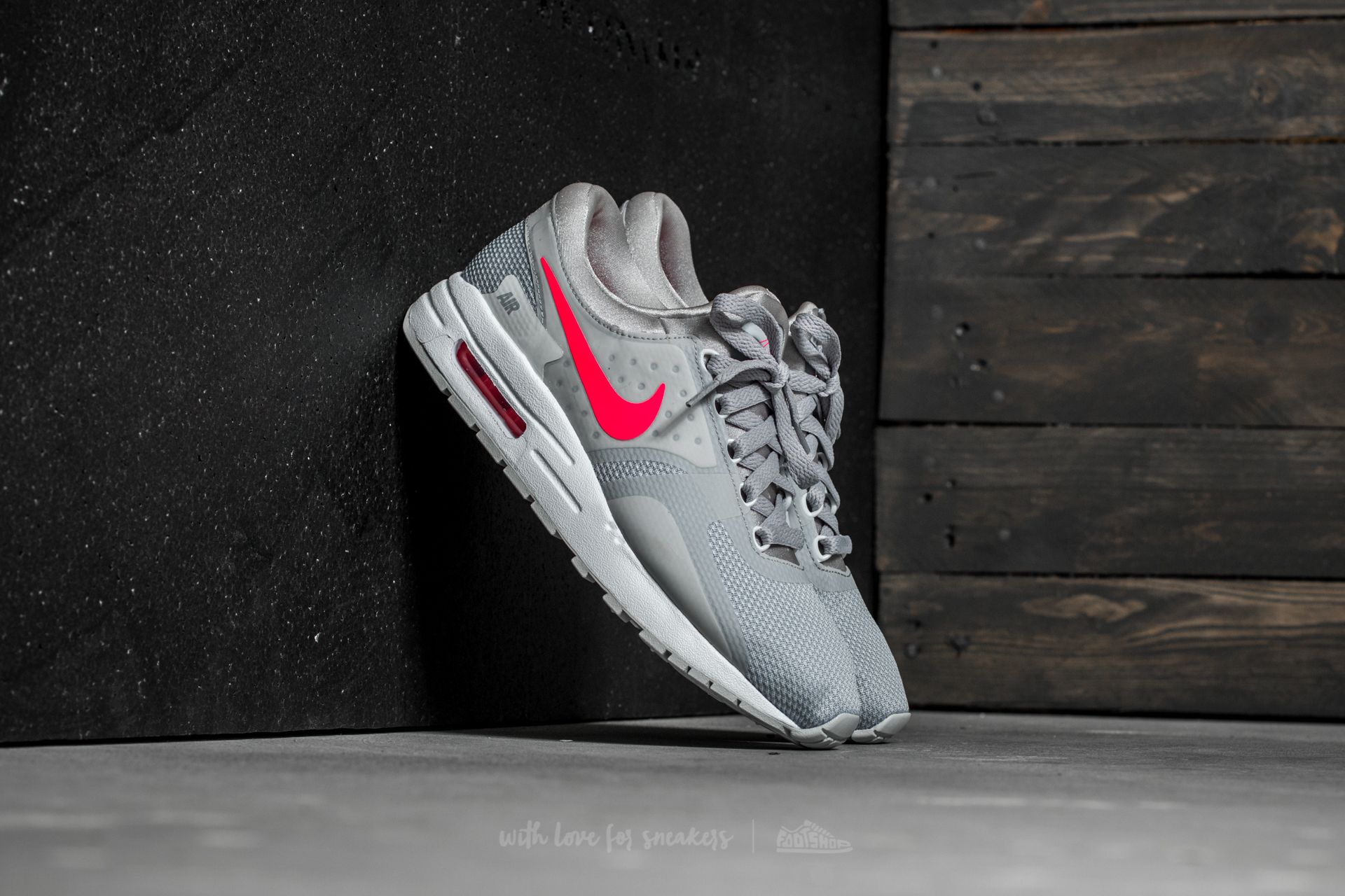 Zapatillas mujer Nike Air Max Zero Essential GS Wolf Grey/ Racer Pink-White