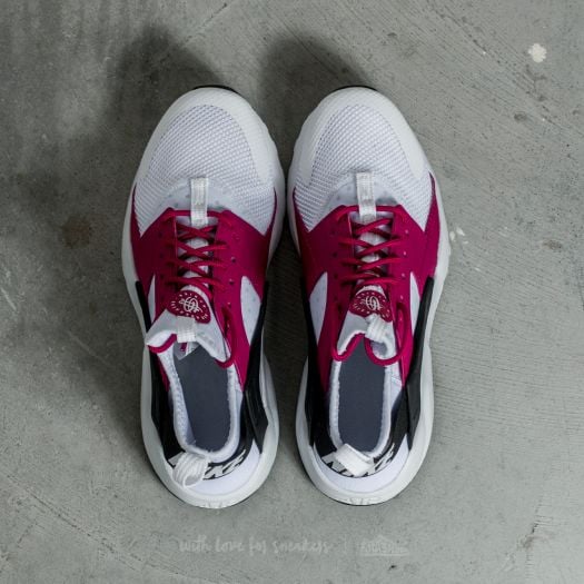 Women s shoes Nike Air Huarache Run Ultra GS White Sport Fuchsia Black Footshop