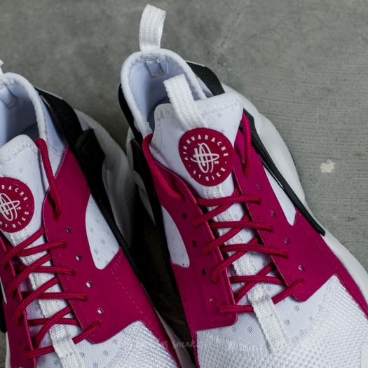 Women s shoes Nike Air Huarache Run Ultra GS White Sport Fuchsia Black Footshop