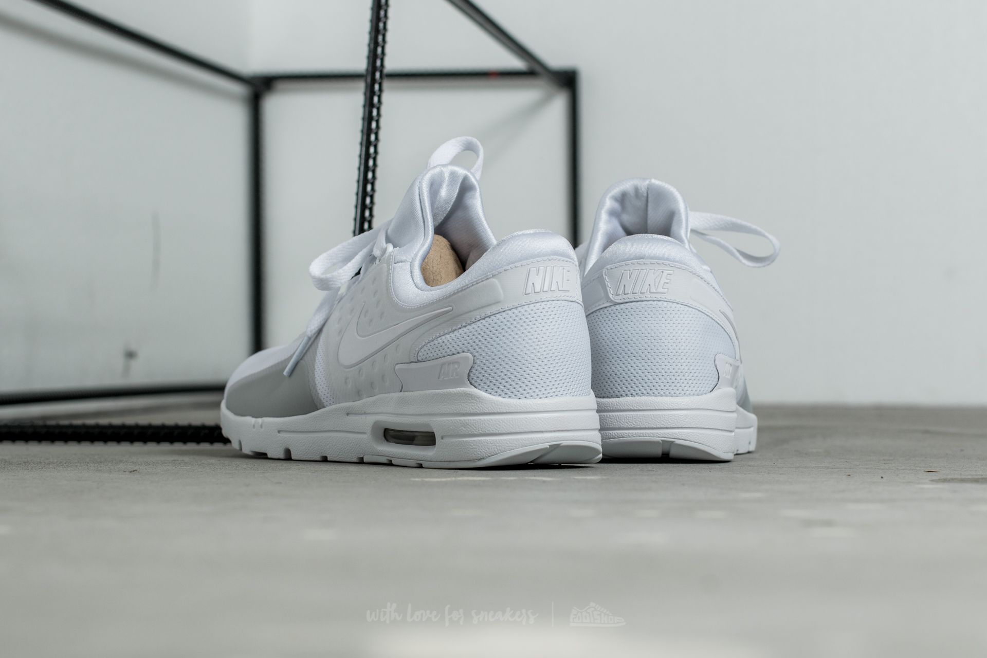 Damen Sneaker und Schuhe Nike W Air Max Zero White White Pure Platinum Footshop