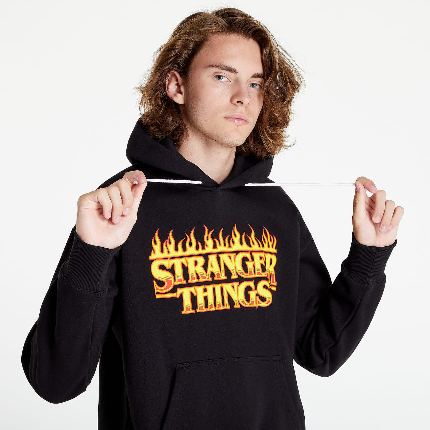 Hoodies and sweatshirts Champion x Stranger Things Hoodie Black Footshop
