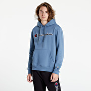 All blue top champion hoodie