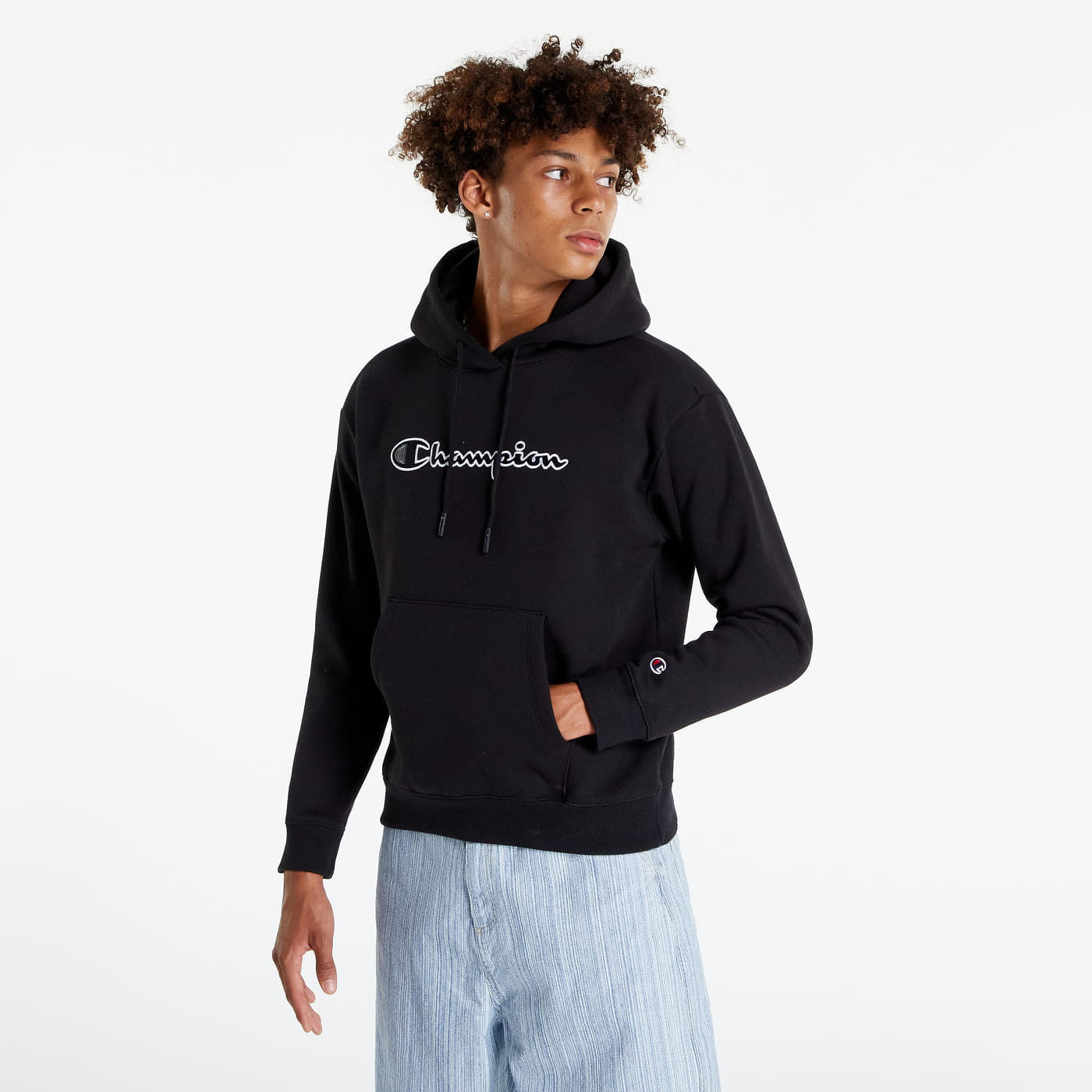 Men’s Sweatshirt without Hood Champion Black main image 1