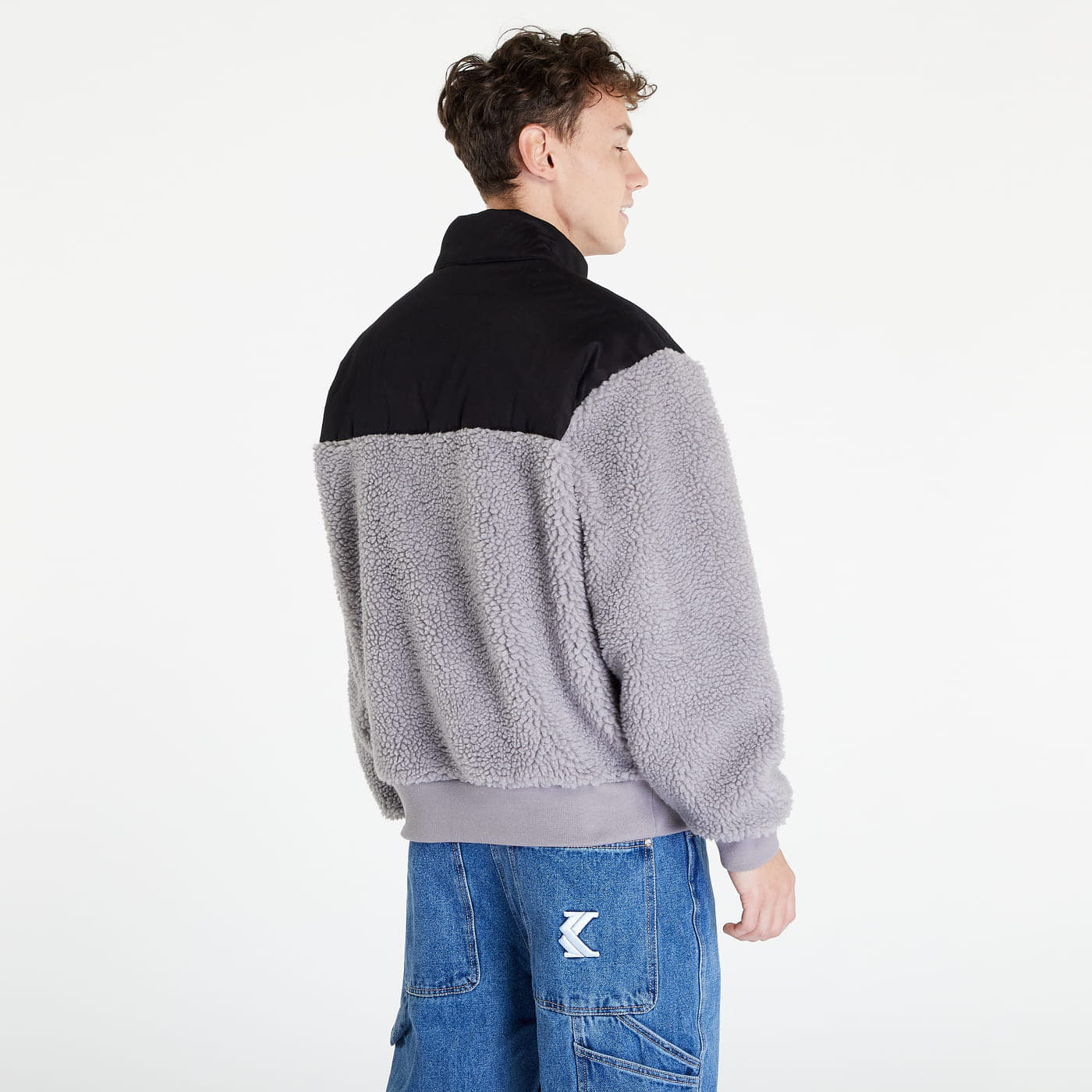 Регланы и толстовки Champion Outdoor Polar Half Zip Top Grey