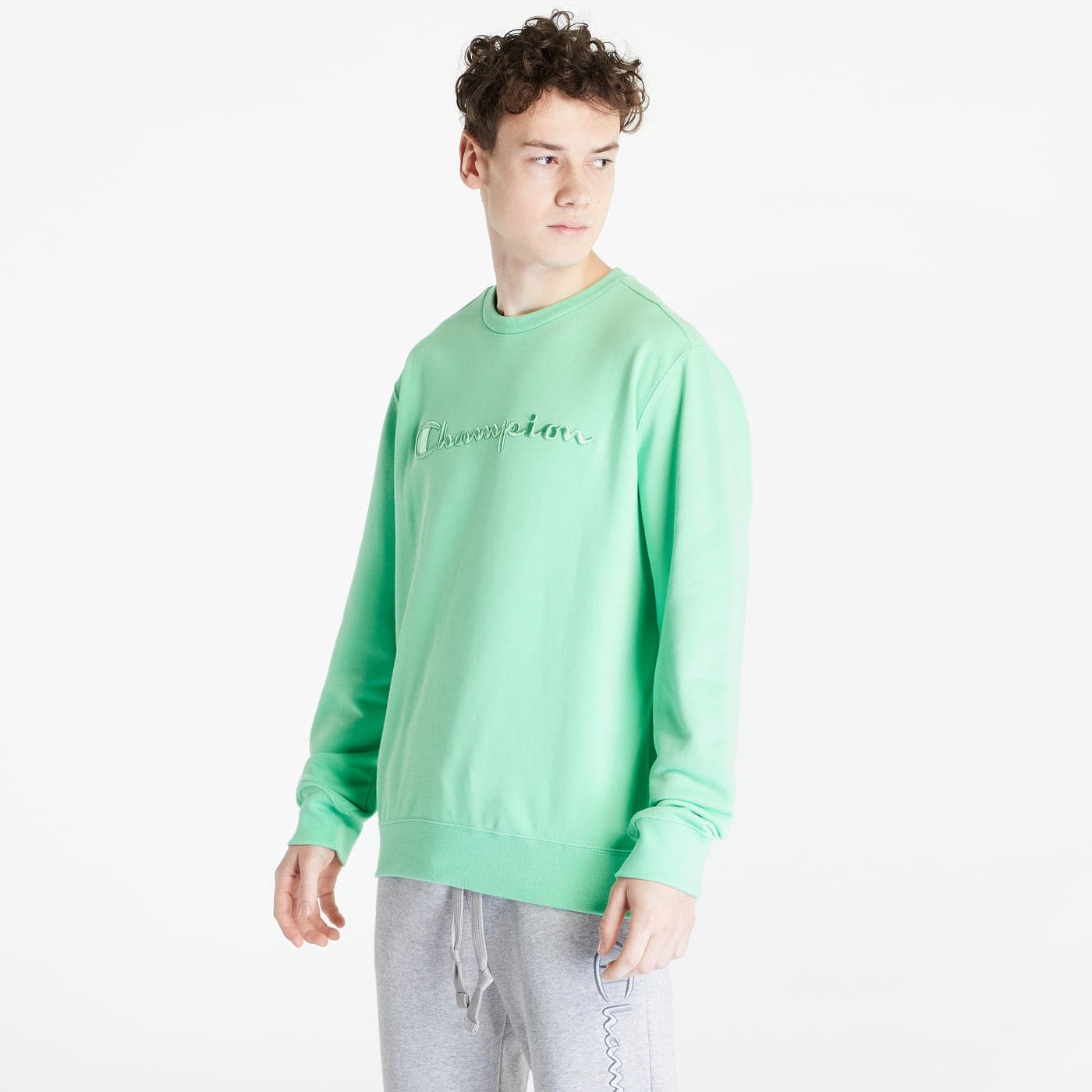 Champion - crewneck sweatshirt green