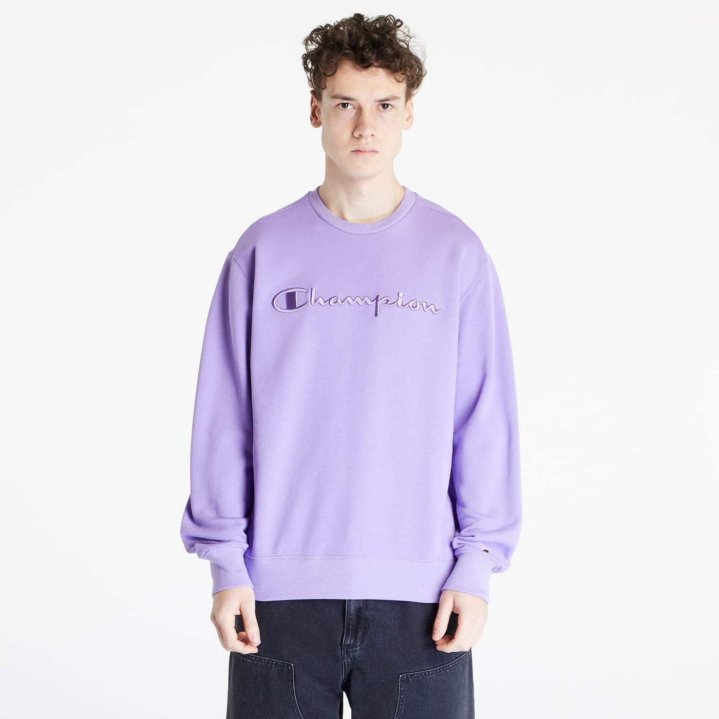 Champion - crewneck sweatshirt purple