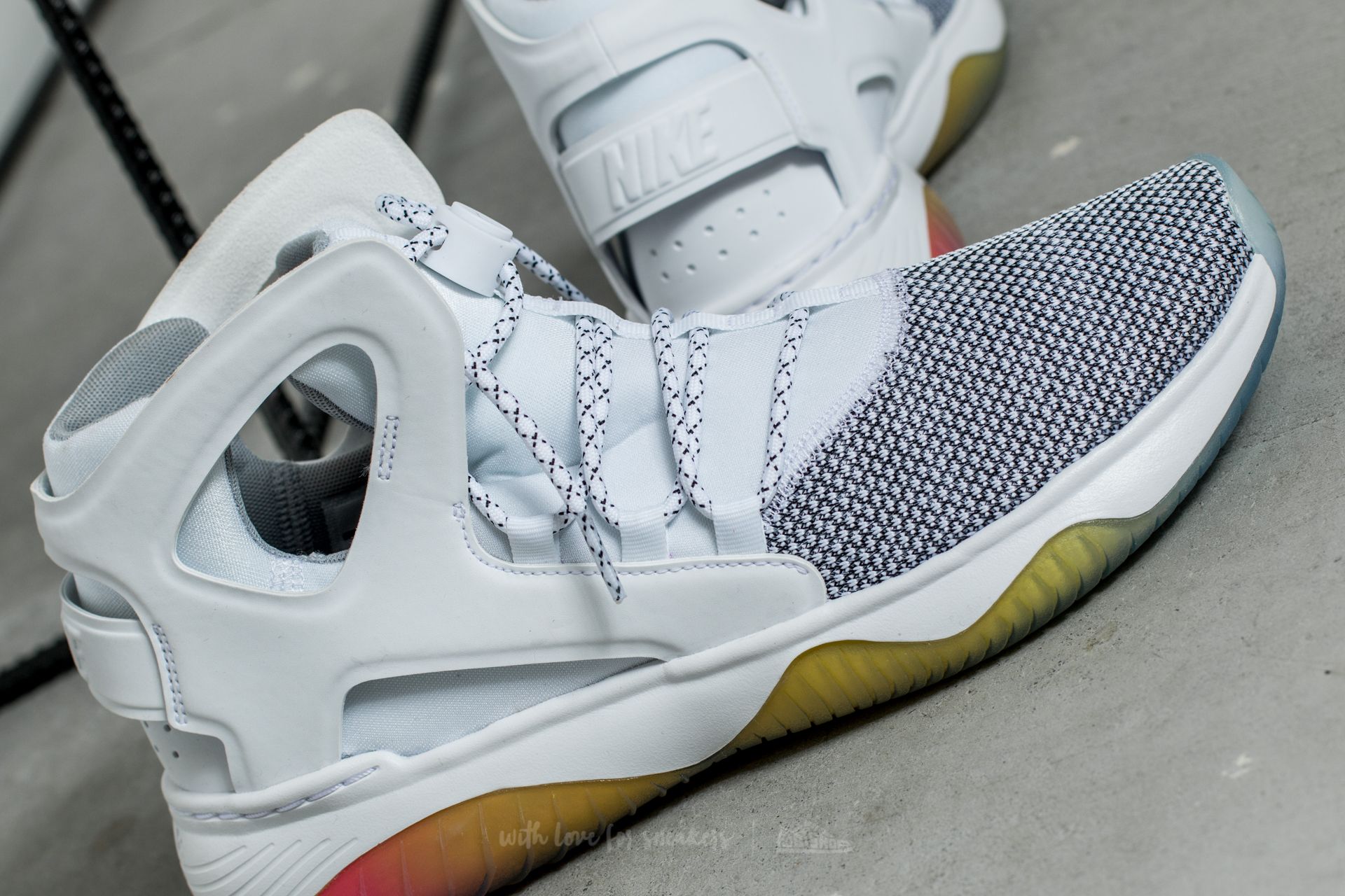 Men's shoes Nike Air Flight Huarache Ultra White/ Pure Platinum-White