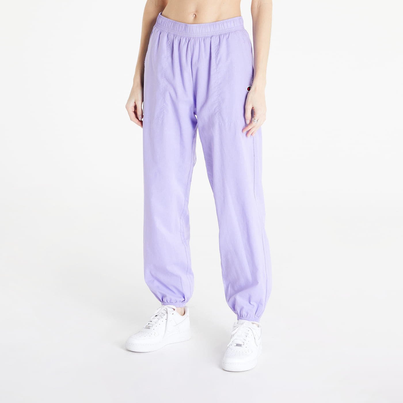 Champion - elastic cuff pants purple